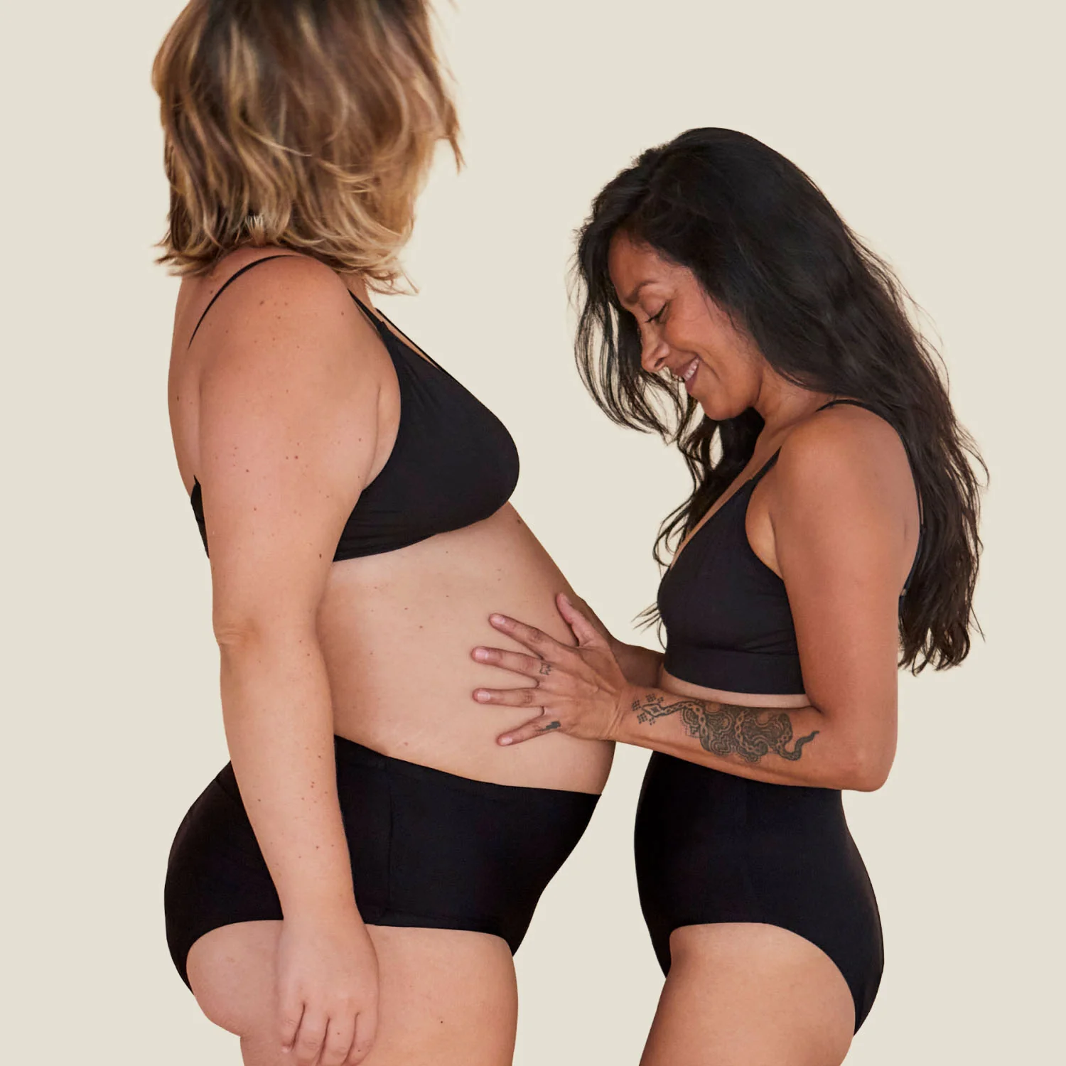 WUKA Drytech™ High Waist - For Light Leaks - Black - Image 8
