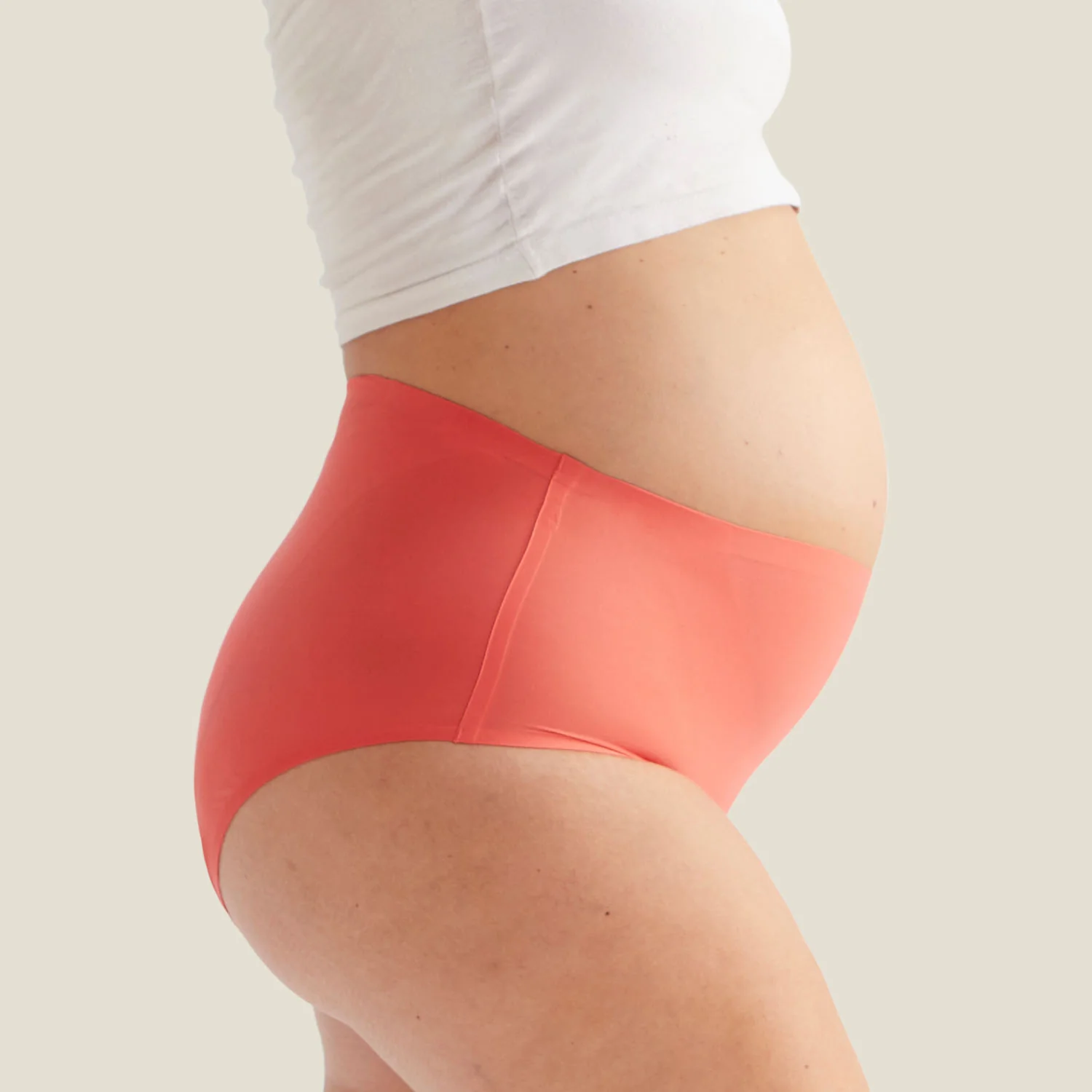 WUKA Drytech™ High Waist - For Light Leaks - Coral Pink - Image 3