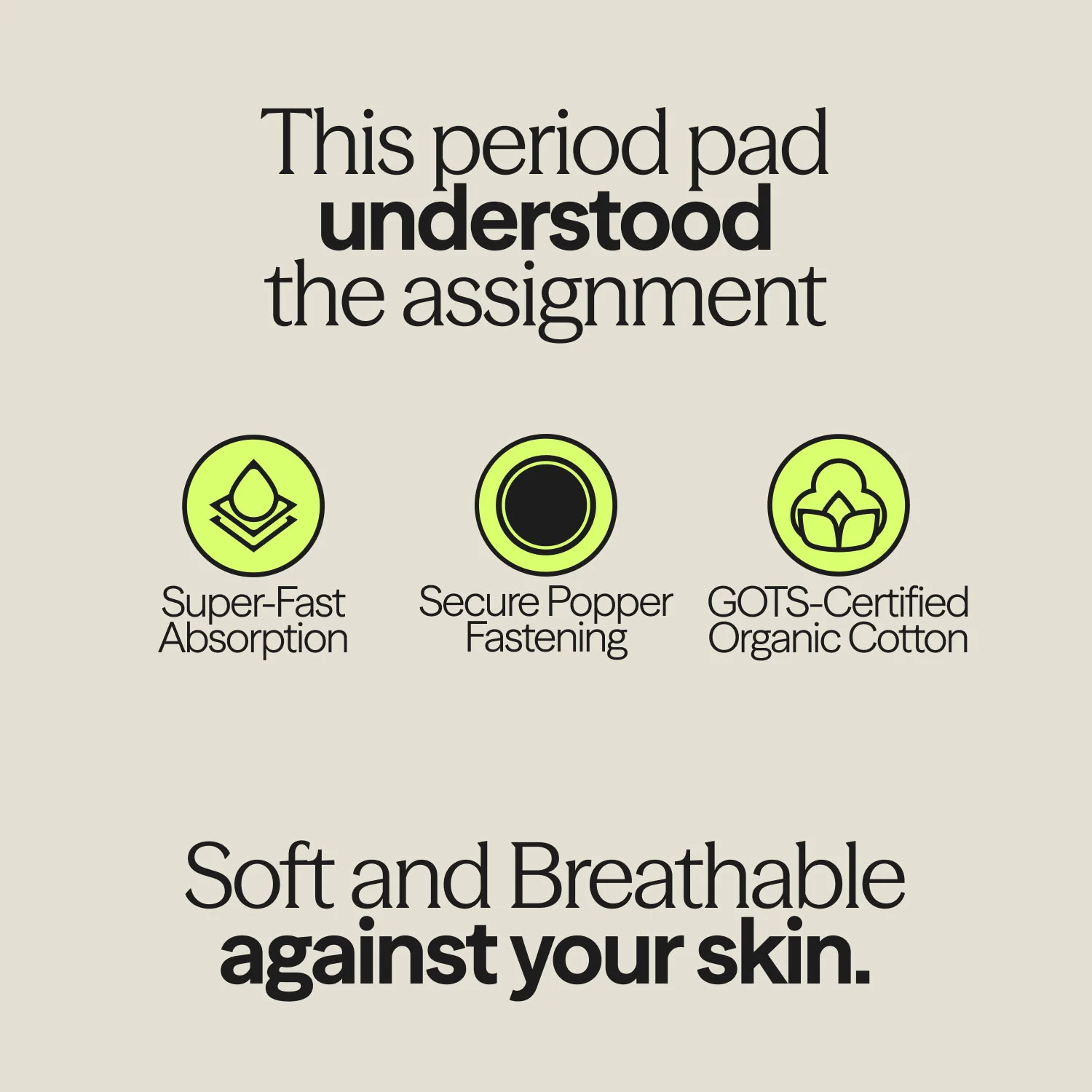 WUKA Reusable Period Pads Heavy - 2 Pack - Image 5