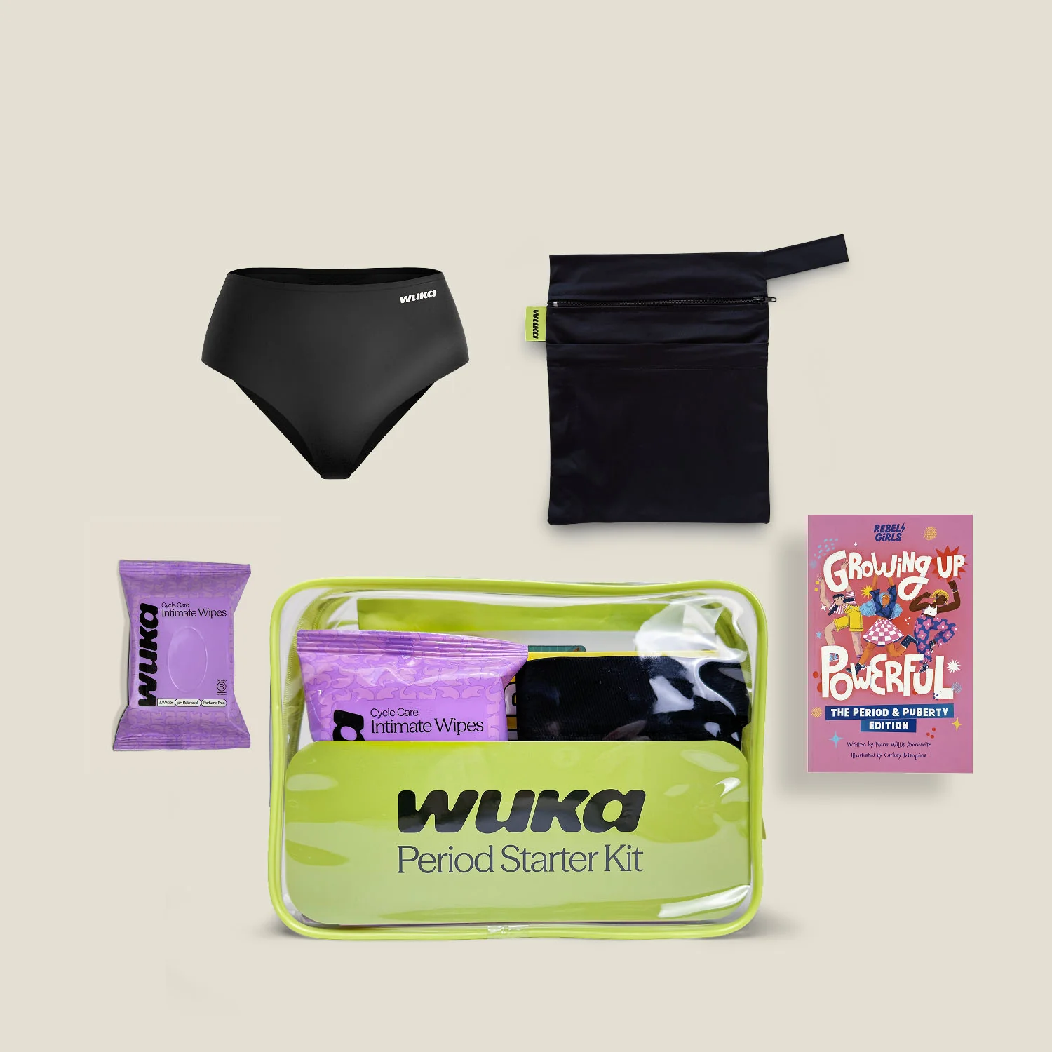 WUKA Teen Period Starter Kit - Black