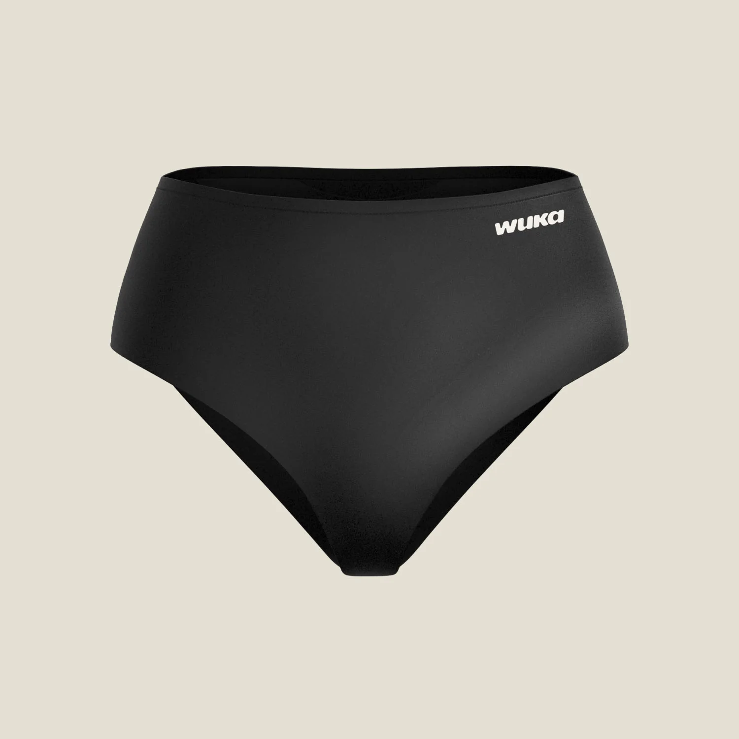 WUKA Stretch Seamless Midi Brief Heavy - Black - Image 6