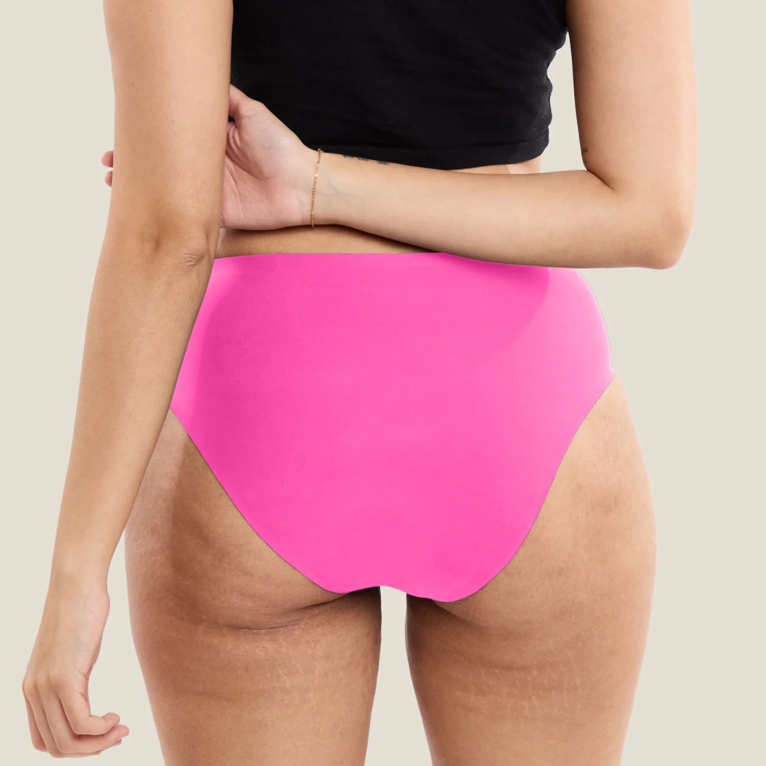 WUKA Teen Stretch™ Seamless - Heavy flow - Pinkest Pink - Image 3